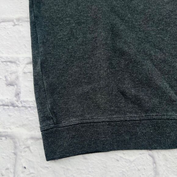 Tiger Woods Collections Long Sleeve 1/4 Zip Sweater Men's Large Grey Mock Neck - Picture 4 of 8